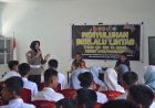 Satgas TMMD Ke-126 Kodim 1421/Pangkep Gelar Sosialisasi Keselamatan Lalu Lintas di SMK 5 Pangkep
