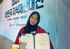 Putri Pangkep Mengukir Prestasi Dunia, Andi Daffa Alifah Abbas Raih Emas di Seoul International Invention Fair 2025