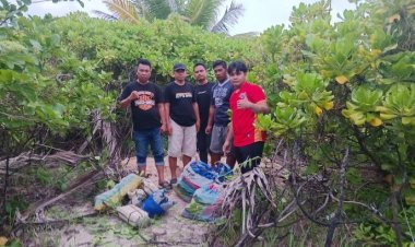 Patroli Sat Polairud Pangkep Gagalkan Peredaran Bom Ikan di Pulau Sumanga