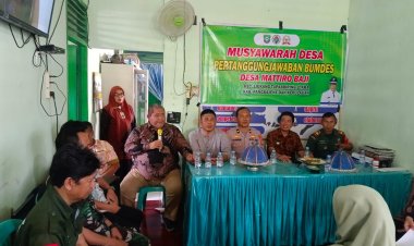 Musyawarah Desa Mattiro Baji Tetapkan KPM BLT 2026, Transparan dan Penuh Kebersamaan